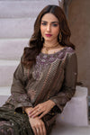 Unstitched-3Pc Embroidered Cotton Suit