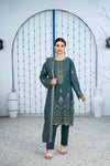 Silsila-E-Husn-Unstitched-3Pc Embroidered Cotton Suit