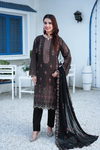 Silsila-E-Husn-Unstitched-3Pc Embroidered Cotton Suit