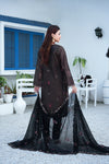 Silsila-E-Husn-Unstitched-3Pc Embroidered Cotton Suit