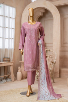  UMEED-Unstitched-3Pc Cotton Embroidered Suit