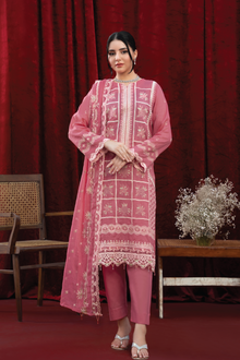  KHAAS EXCLUSIVE UNSTITCHED-3PC LUXURY FINE SWISS FESTIVE EDIT