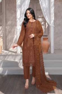  KAHANI - 3PC UNSTITCHED JACQUARD EMBROIDERED SUITS