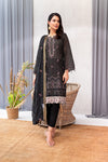 Zeenat -Unstitched-3Pc Embroidered Cotton Suit