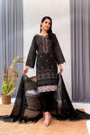 Zeenat -Unstitched-3Pc Embroidered Cotton Suit