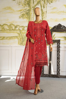  Zarin -Unstitched-3Pc Embroidered Cotton Suit