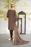 Zarin -Unstitched-3Pc Embroidered Cotton Suit