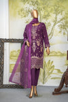 Zarin -Unstitched-3Pc Embroidered Cotton Suit