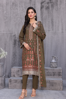  KAHANI CHAPTER-2-LUXURY EXCLUSIVE JACQUARD FESTIVE EDIT-3pc Unstitched