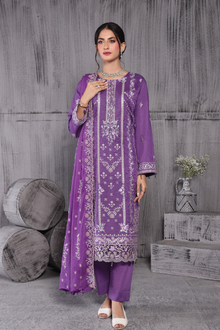  KAHANI CHAPTER-2-LUXURY EXCLUSIVE JACQUARD FESTIVE EDIT-3pc Unstitched