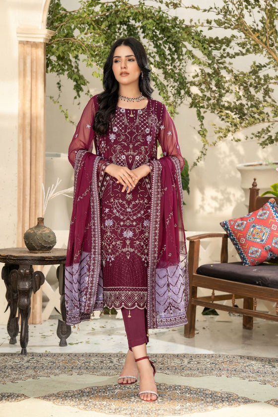 Chiffon Festive Special - 3pc Unstitched